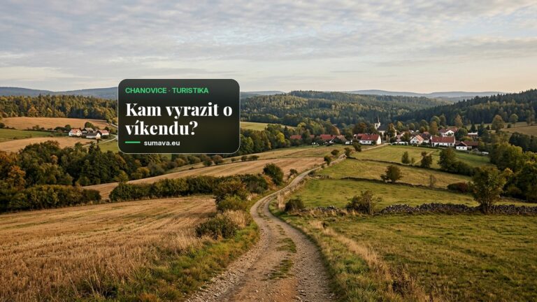 Kolem Chanovic vede nový okruh, devět kilometrů spojuje čtyři obce