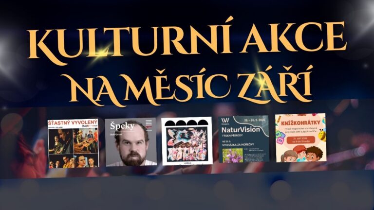 Kulturní přehled na měsíc září