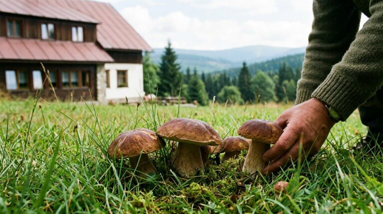Hřiby na Bučině