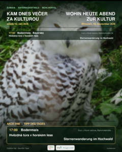 Kam dnes večer za kulturou · středa 16. září 2026