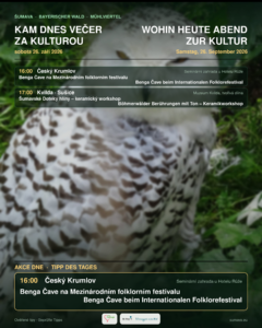Kam dnes večer za kulturou · sobota 26. září 2026