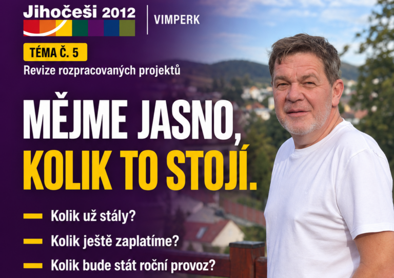 Revize rozpracovaných projektů ve Vimperku