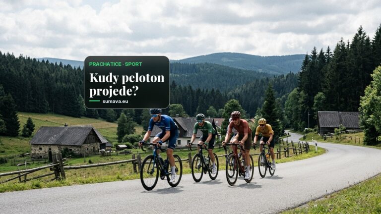 Okolo jižních Čech míří na Šumavu, etapa z Prachatic skončí na Horské Kvildě