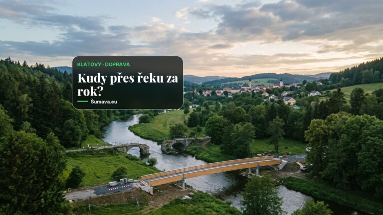 Klatovy zahájily opravy mostů a lávek, jednu čeká kompletní výměna