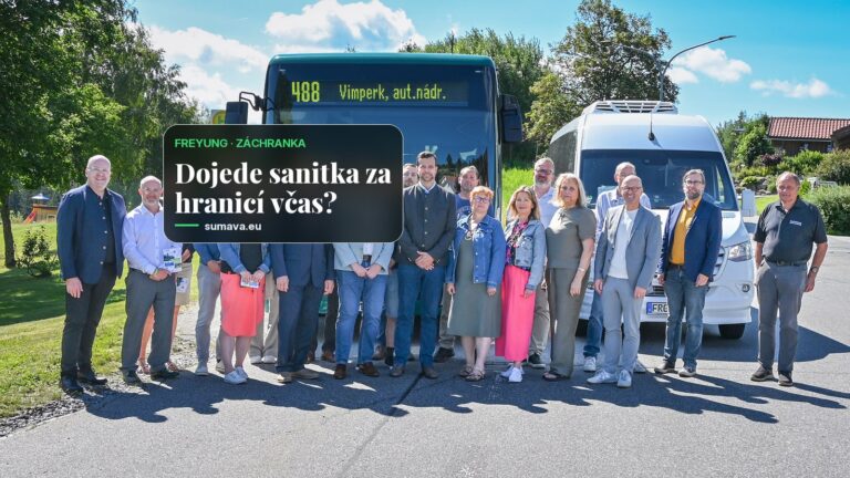 Ministr prohlédl záchrannou stanici ve Freyungu, slíbil peníze na nové vybavení