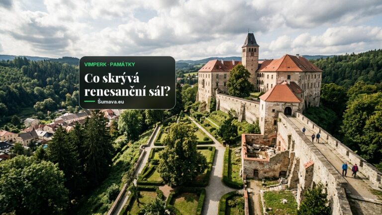 Vimperský zámek má příslib zhruba 200 milionů na obnovu Dolního zámku