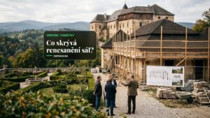 Vimperský zámek má příslib zhruba 200 milionů na obnovu Dolního zámku