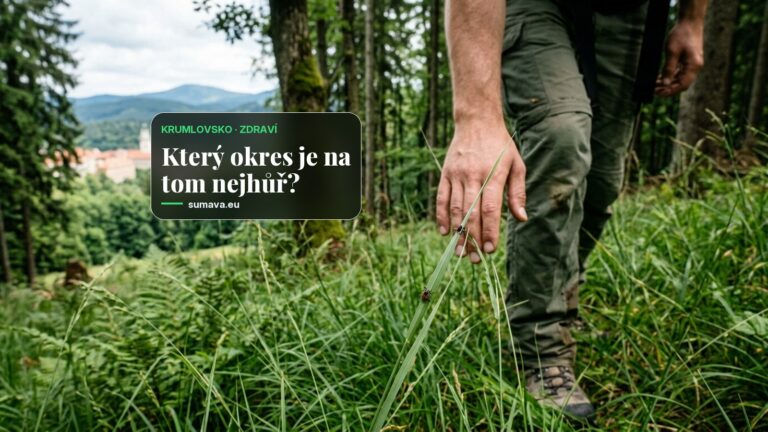 Na Krumlovsku hygienici evidují 108 případů boreliózy, v kraji je jich 806