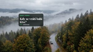 Teplotám kolem dvaceti stupňů je konec, v noci na pondělí přejde studená fronta