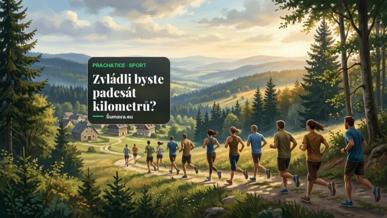 Běžci z Prachatic a Grainetu spojili Zlatou stezku, letos už poosmé