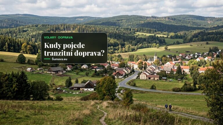 Volary budou v referendu hlasovat o obchvatu města