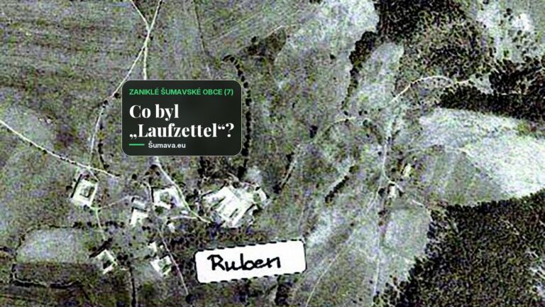 Zaniklé šumavské obce (7): „Laufzettel“ z Lověšického Rovného