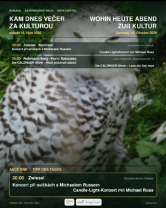Kam dnes večer za kulturou · sobota 10. října 2026