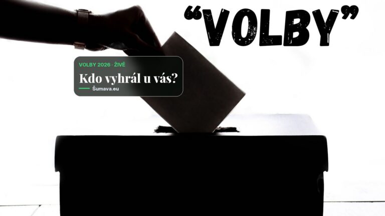 Volby 2026: výsledky z Prachaticka, Sušicka a senátního obvodu Strakonice v sobotu od 14:00 živě