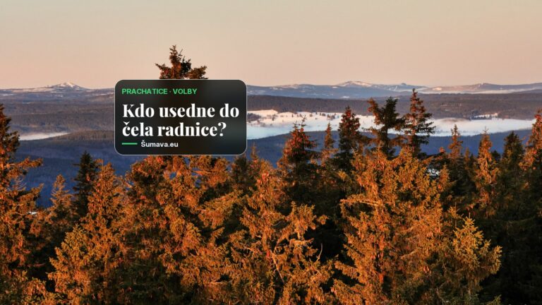 V Prachaticích se rýsuje koalice Nezávislých, ANO a Prachatic společně