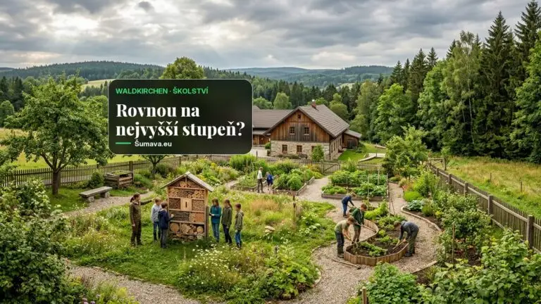 Škola ve Waldkirchenu získala zlaté ocenění Klimaschule Bayern