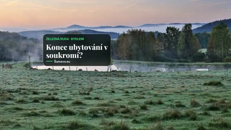 Nový územní plán Železné Rudy má regulovat výstavbu apartmánů