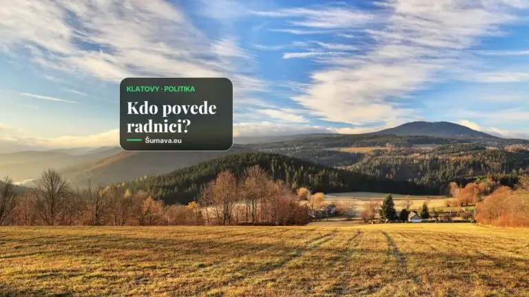 Klatovy mají nominované staronové vedení se dvěma místostarosty